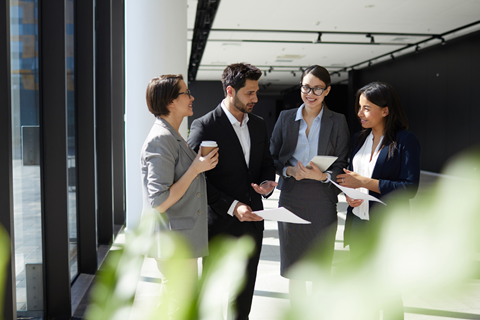 Group of employees in Finance