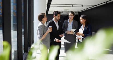 All you need to know about a Swedish workplace Group of employees in Finance